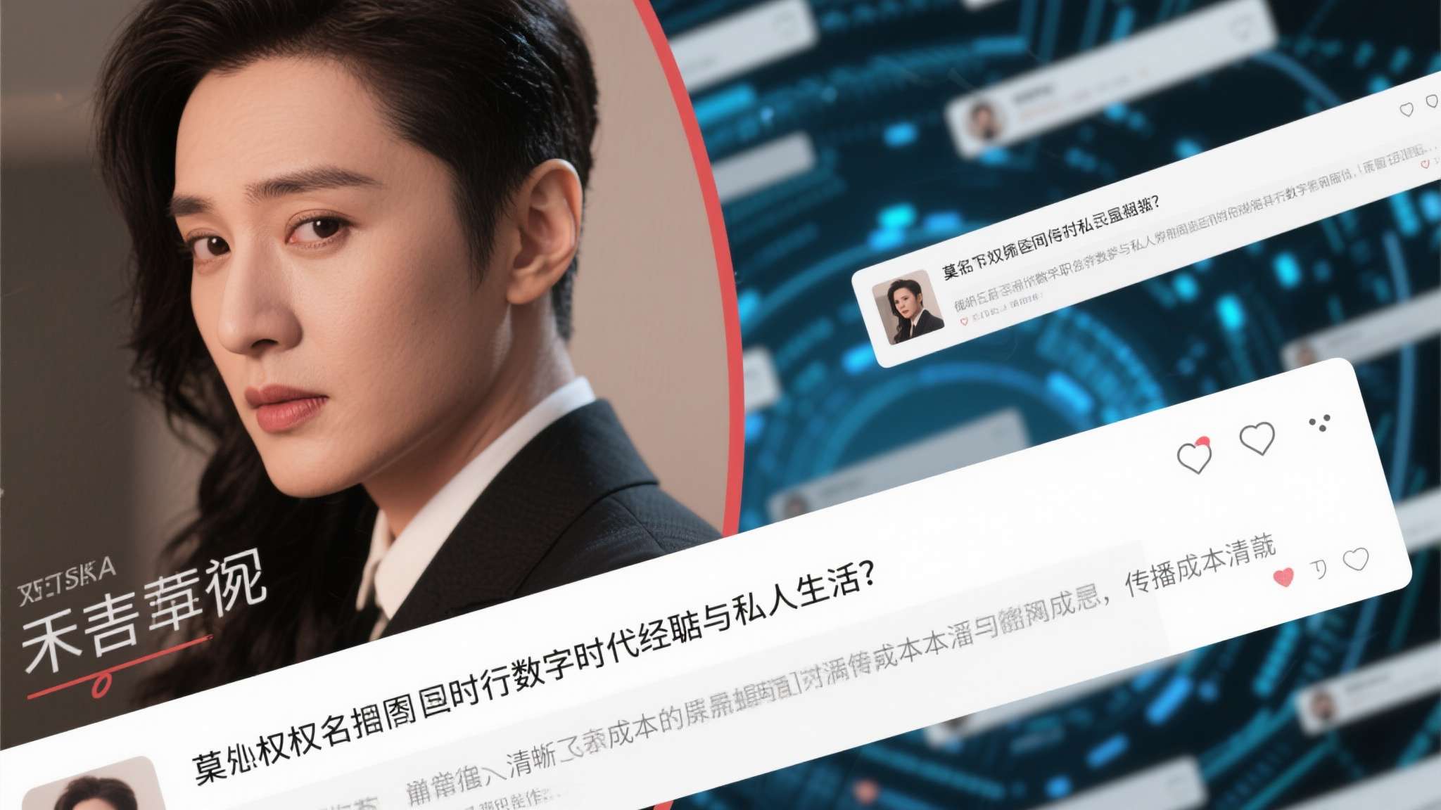 对于当事人而言，莫须有的绯闻不仅影响个人形象，更可能波及职业发展与私人生活。名誉